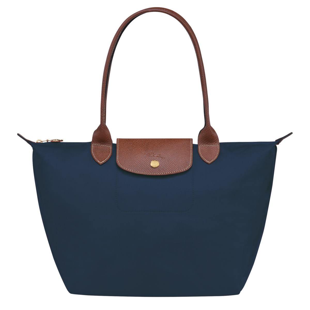Buy Longchamp Le Pliage Original M Tote bag Navy in Qatar